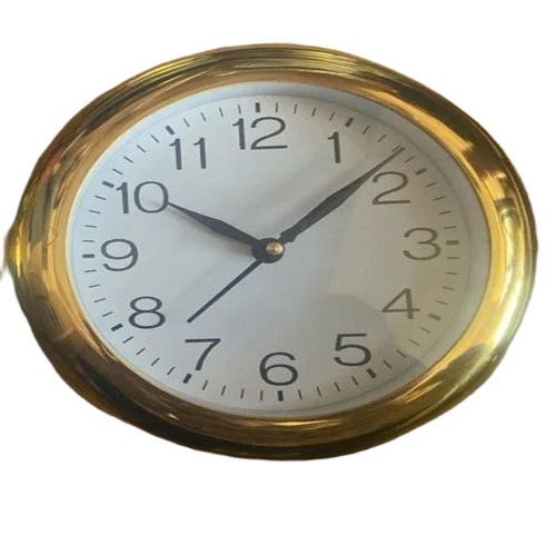 Promotional Golden Wall Clock