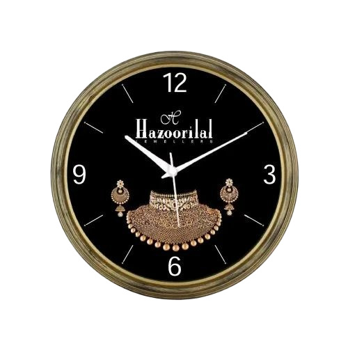 Promotional Logo Print Wall Clock