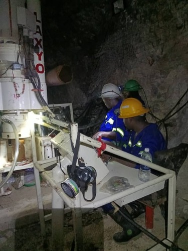 Underground Miining Raise Bore Drilling Services