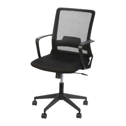 Adjustable Height Black Office Chairs