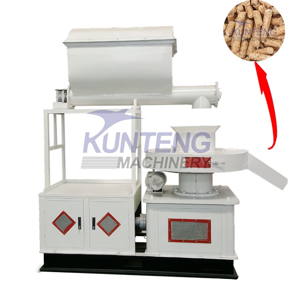 Biomass Pellet Fuel Rod Making Machine Biomass Pellet Machine For Sawdust Straw Bark - Color: Customizable