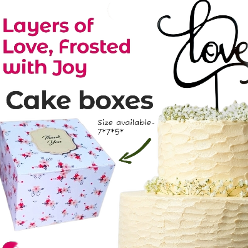Cake Packaging Box