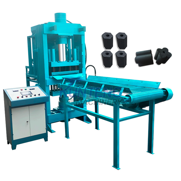 Charcoal Briquetting Machine Mineral Powder Coke Powder Pressing Machine - Briquette Size: Customized