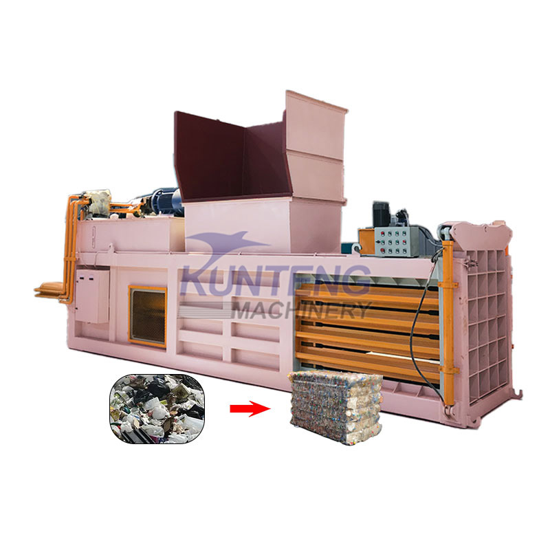 Horizontal Agricultural And Household Garbage Baler Equipment - Capacity: 2-5 T/Hr