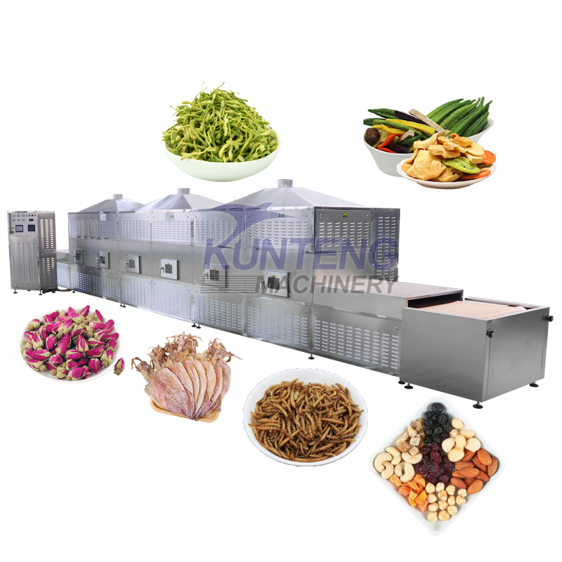Industrial Microwave Dryer Grain Microwave Drying And Sterilization Equipment - Color: Customized