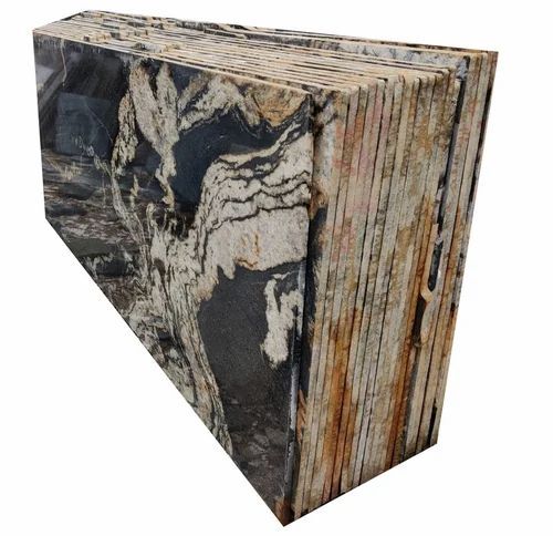 15mm Brazilian Black Granite Slabs