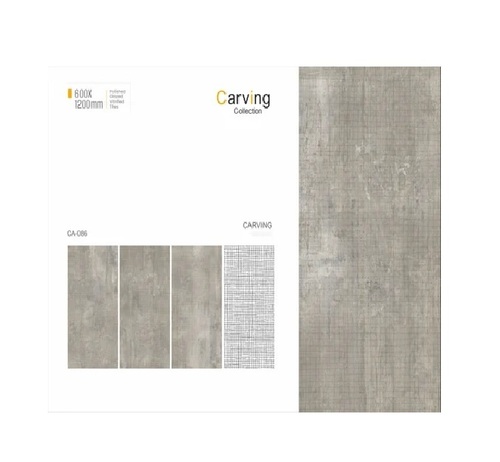 600x1200 Pgvt Vitrified Carving Tiles