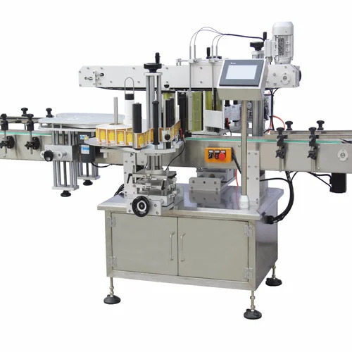 Automatic Stepper Motor Round Bottle Sticker Labeling Machine