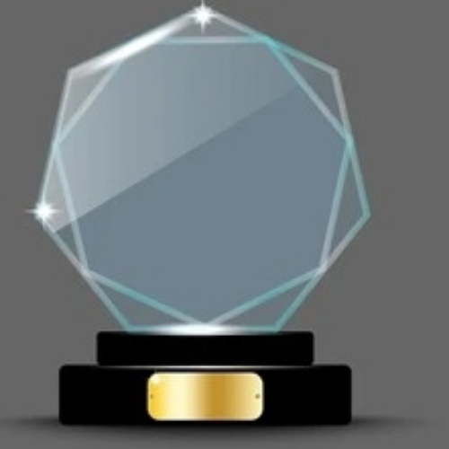 Glass Mementos Trophy 