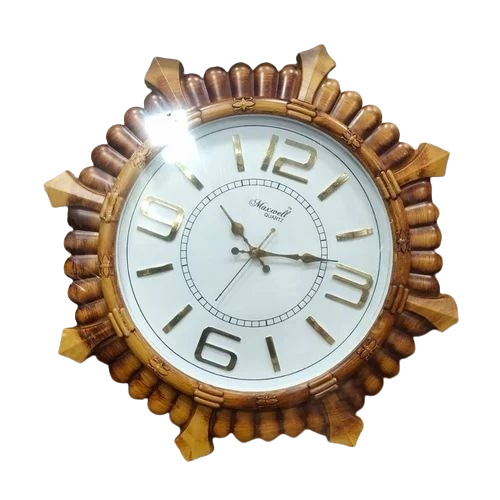 Plastic Fancy Wall Clock