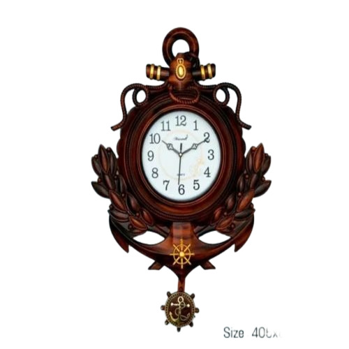 Wooden Design Wall Clock