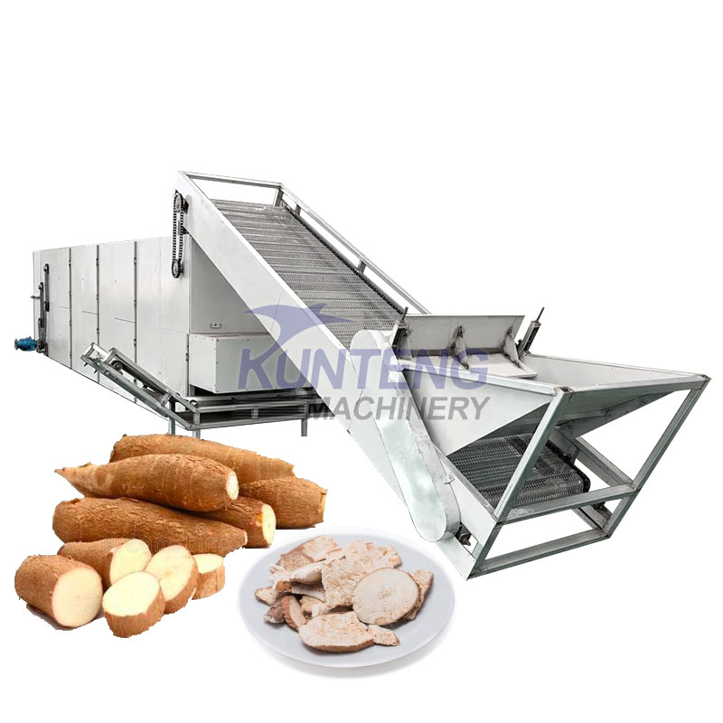 Cassava Slice Dryer Multi-Layer Mesh Belt Potato Slice Yam Dryer