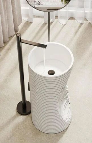 Floor Mounted Pedestal Wash Basin