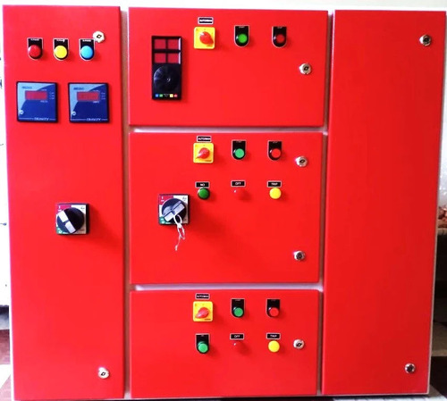 Mild Steel Fire Pump Control Panel - Application: Industrial