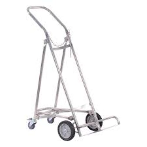 Stainless Steel Cylinder Trolley