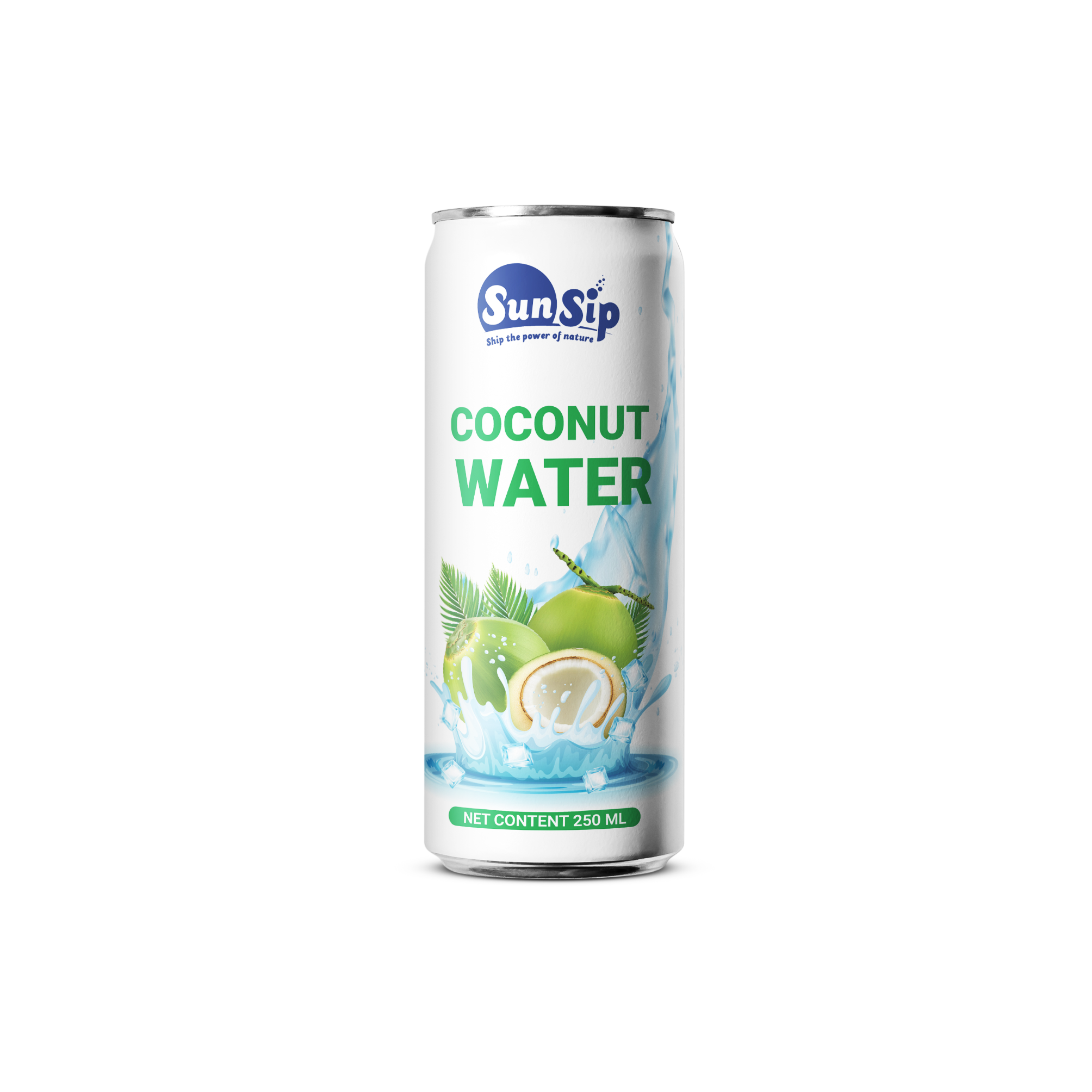 100% Natural Coconut Water 250Ml Per Can - Capacity: 250/330/500 Milliliter (Ml)