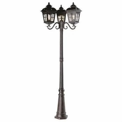 13ft Ip44 Iron Garden Pole Light