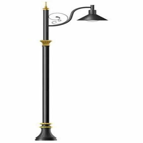 Ip55 Iron Garden Pole Light