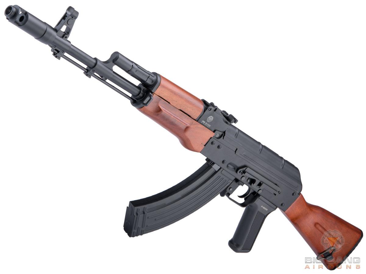 New Big Bang Air Gun Full Metal Ak 74 Semiautomatic .177 4.5Mm Caliber Co2 Powered Air Rif.Le - Height: 5 Inch (In)