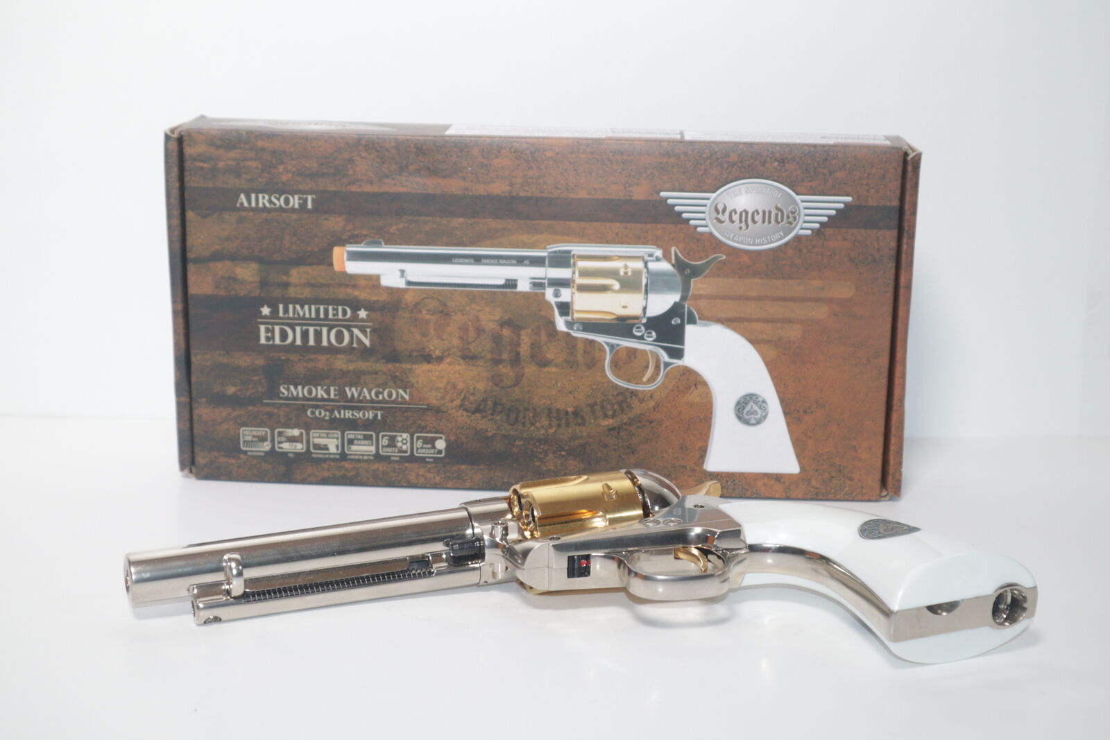 New Umarex Airguns Legends Smoke Wagon Limited Edition Co2 Airsoft Air Gun