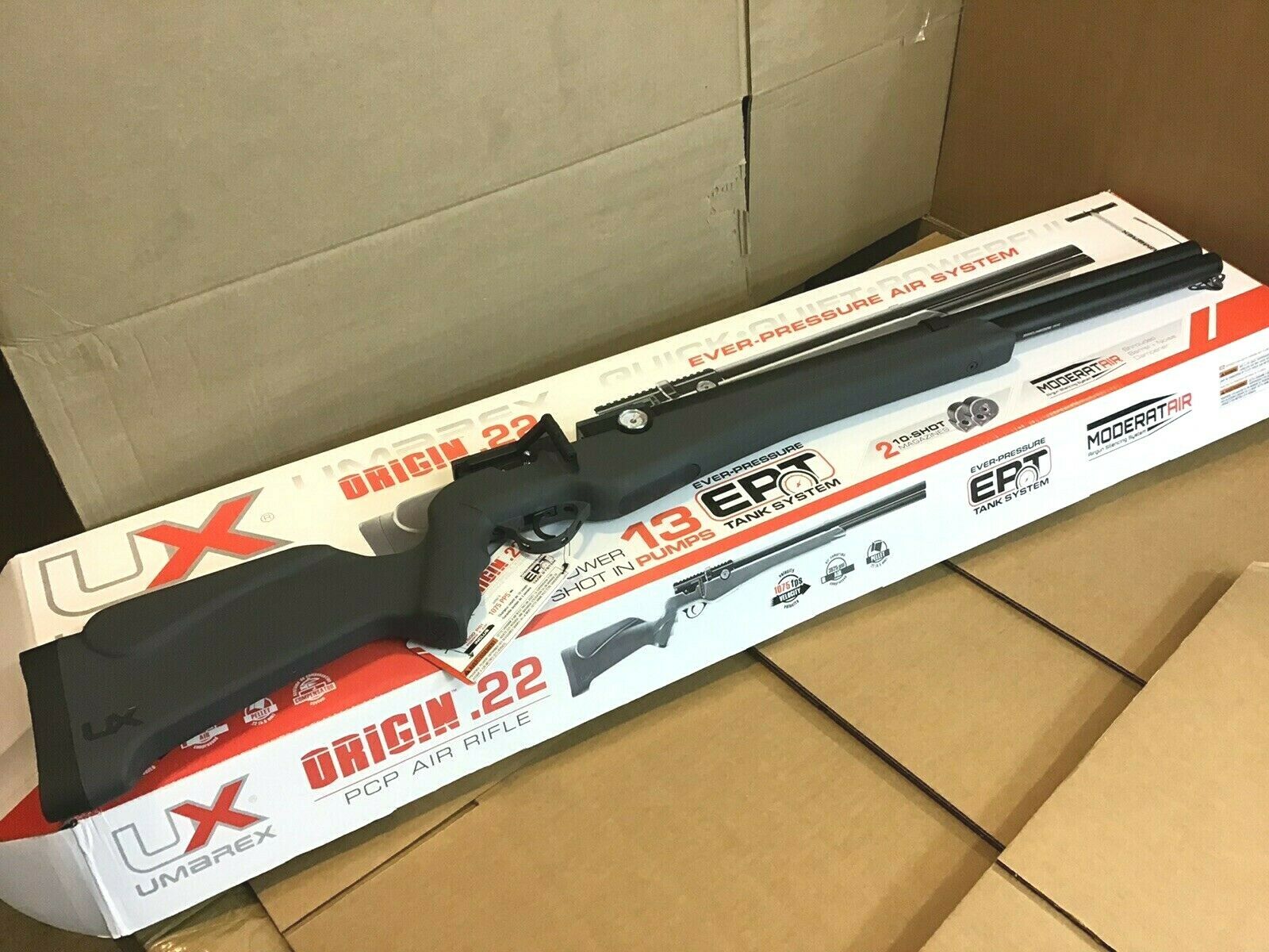 New Umarex Origin Pcp .22 Caliber Pellet Gun Air Rif.Le - Height: 5 Inch (In)