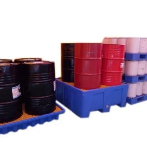 Spill Containment Pallets - Color: Multicolor