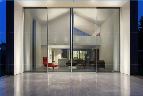 25 Mm Slim System Aluminium Sliding Window