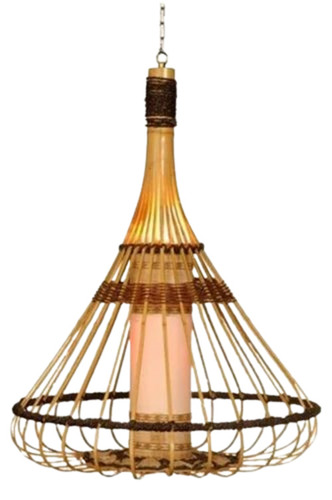 Bamboo Flask Pendant Lamp