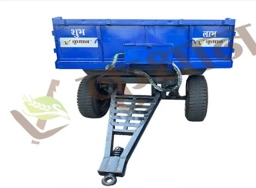 Blue Hydraulic Tractor Trolleys