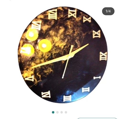 Epoxy Resin Wall Clock