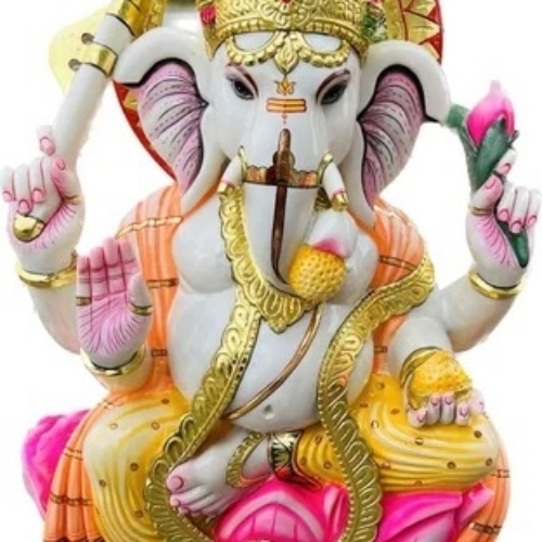 Marble Ganesh Statue 