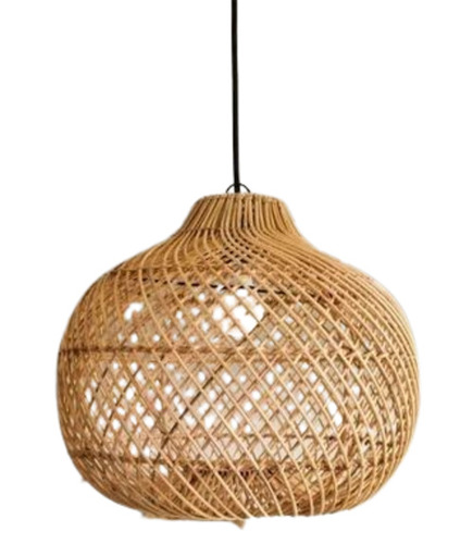 Rattan Weave Hanging Lamp
