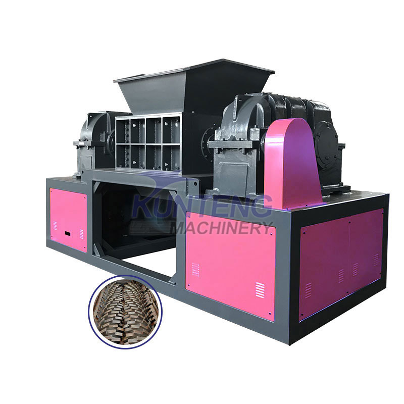 Large Industrial Waste Shredder Plastic Shredder Waste Wood Shredder - Capacity: 500 - 17000 Kg/hr
