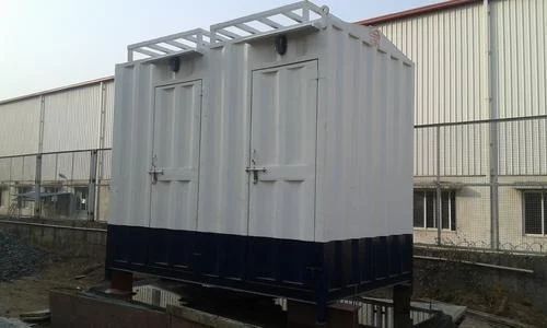 Ms Mobile Portable Toilet Cabin - Material: Asphalt Tile