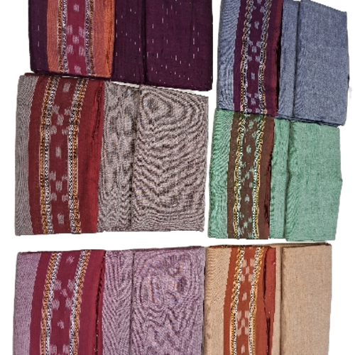 Unstitched Handloom Cotton Dress Materials