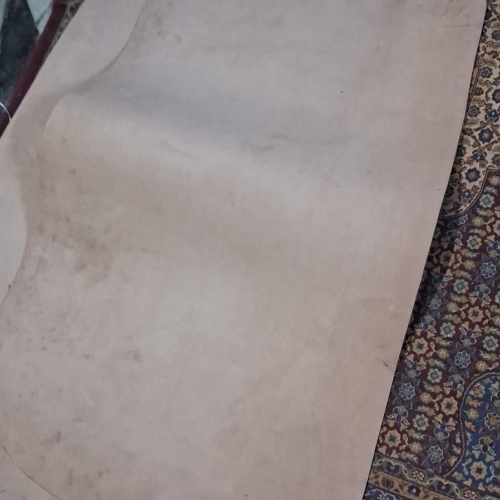 Vegetable tanned leather fresh