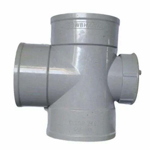 Pvc Swr Double Door Drainage Tee