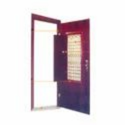 Steel security door