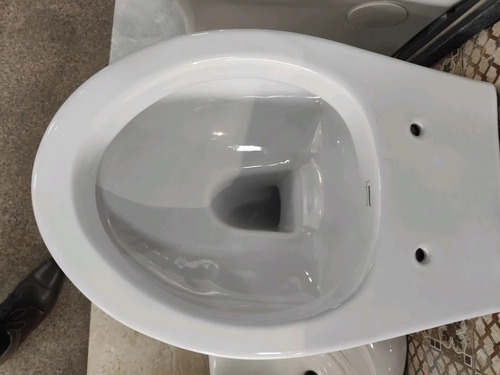 White Western Toilet