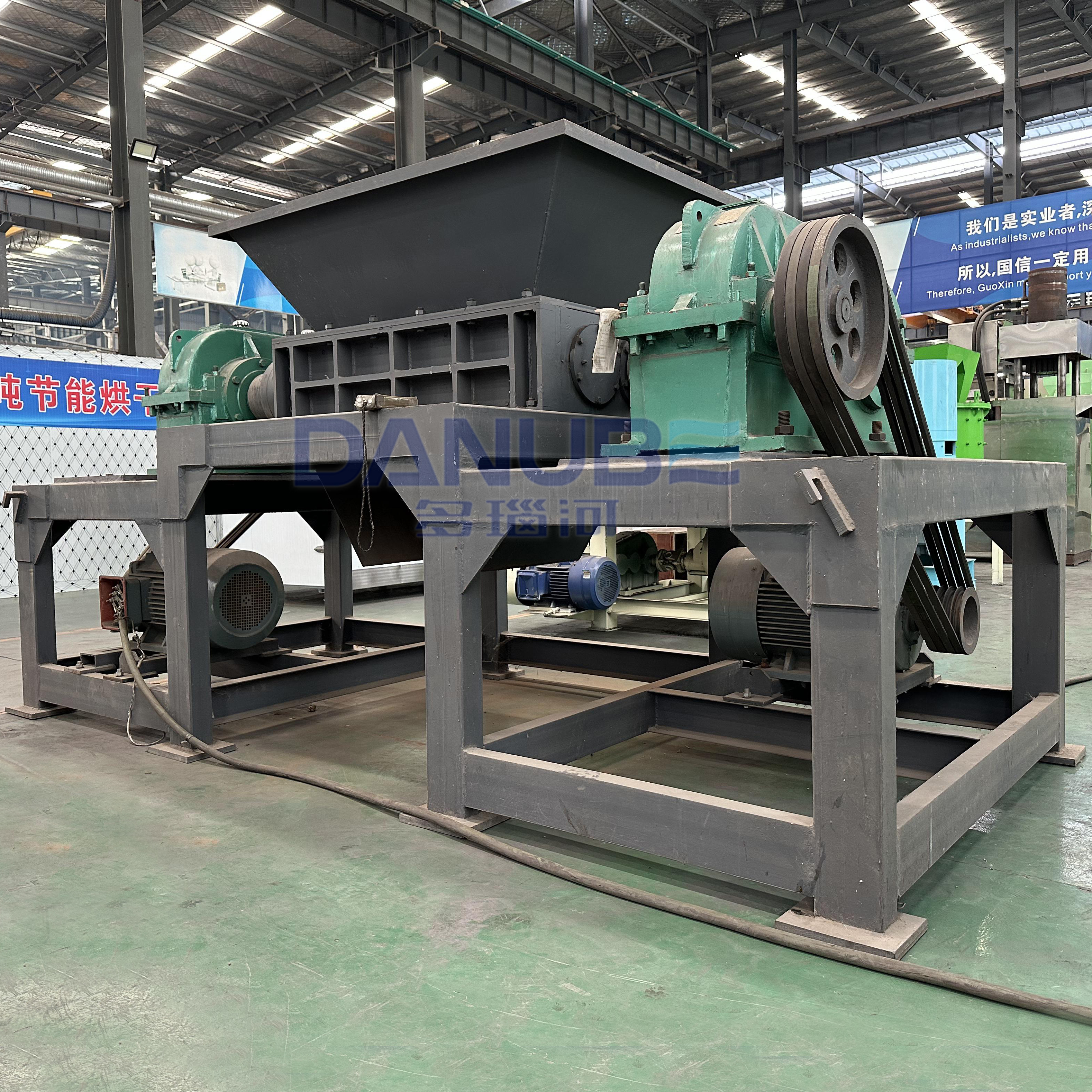Cloth Strips Crushing Machinery Shredded Cloth Shredder Scrap Textile Crusher Equipment - Application: Municipal Waste/Landfill Waste/Construction Demolition Waste