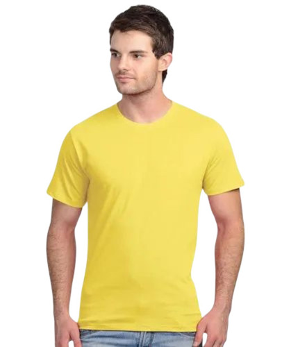 Half Sleeves Plain T Shirt