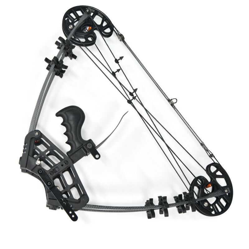 NEW Archery Triangle Compound Bow 50lbs Hunting Triangle Bow Short Axis Right Hand Left Hand