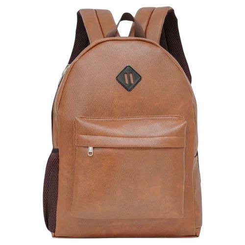 Pu Leather Laptop Backpack