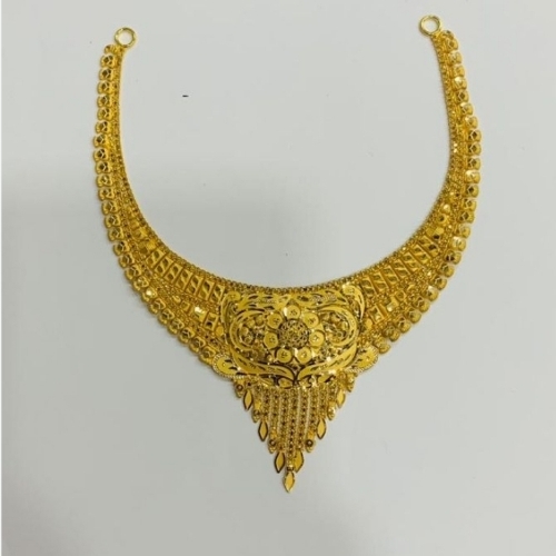 Unique gold necklaec