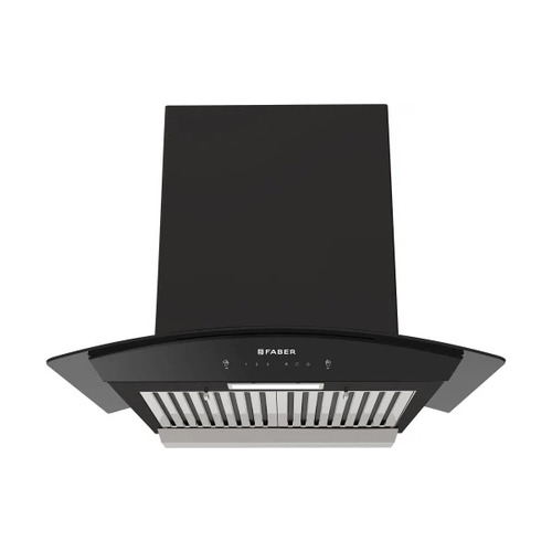 Black Faber Modular Kitchen Chimney