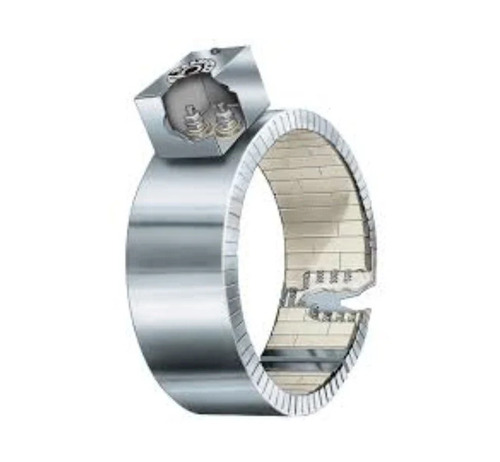Ceramic Band Heaters - Color: Silver