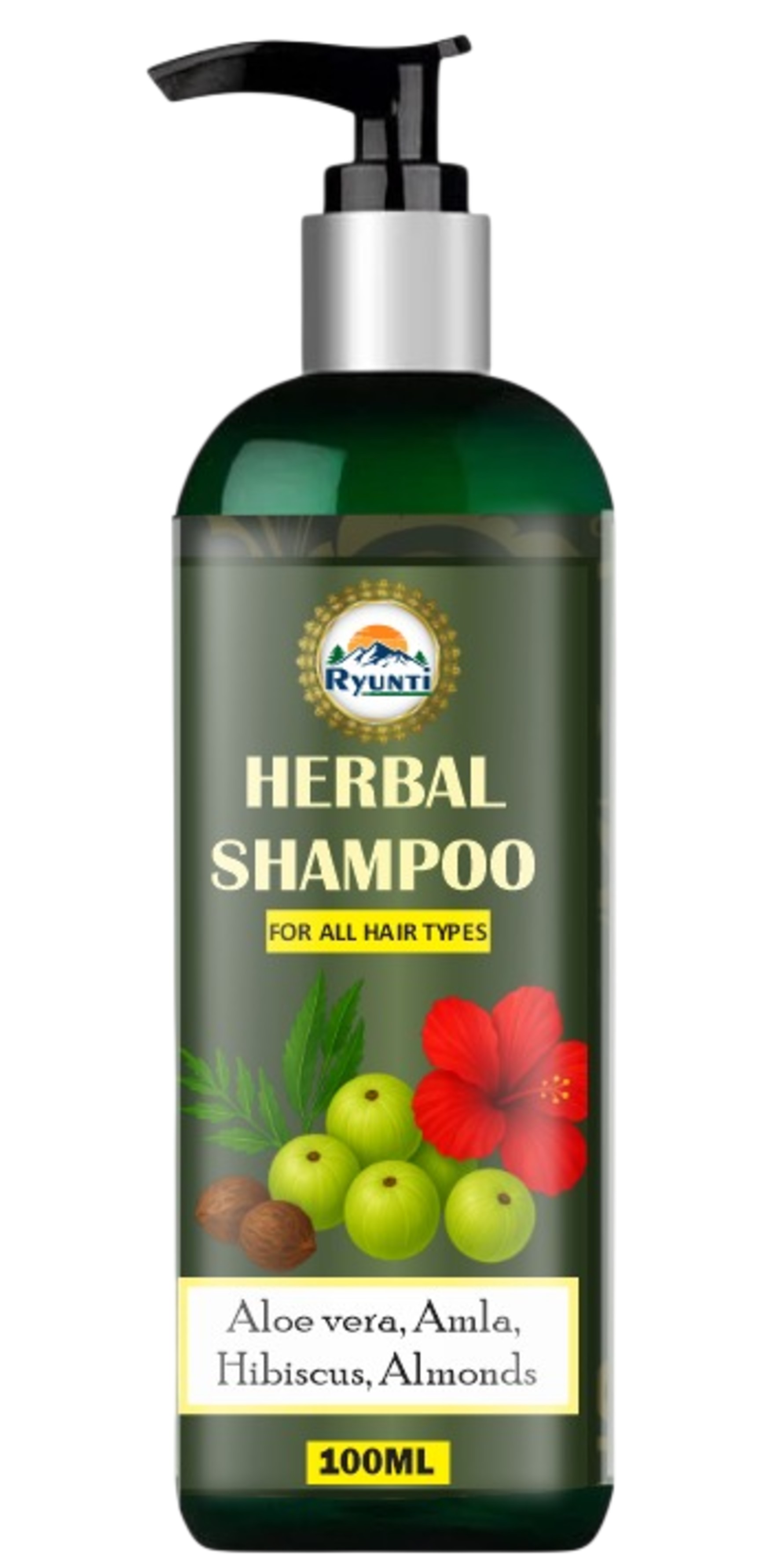 Herbal Shampoo 100Ml - Additives: Chemical Free