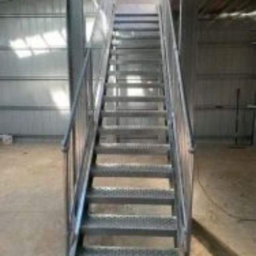 Industrial Iron Staircase