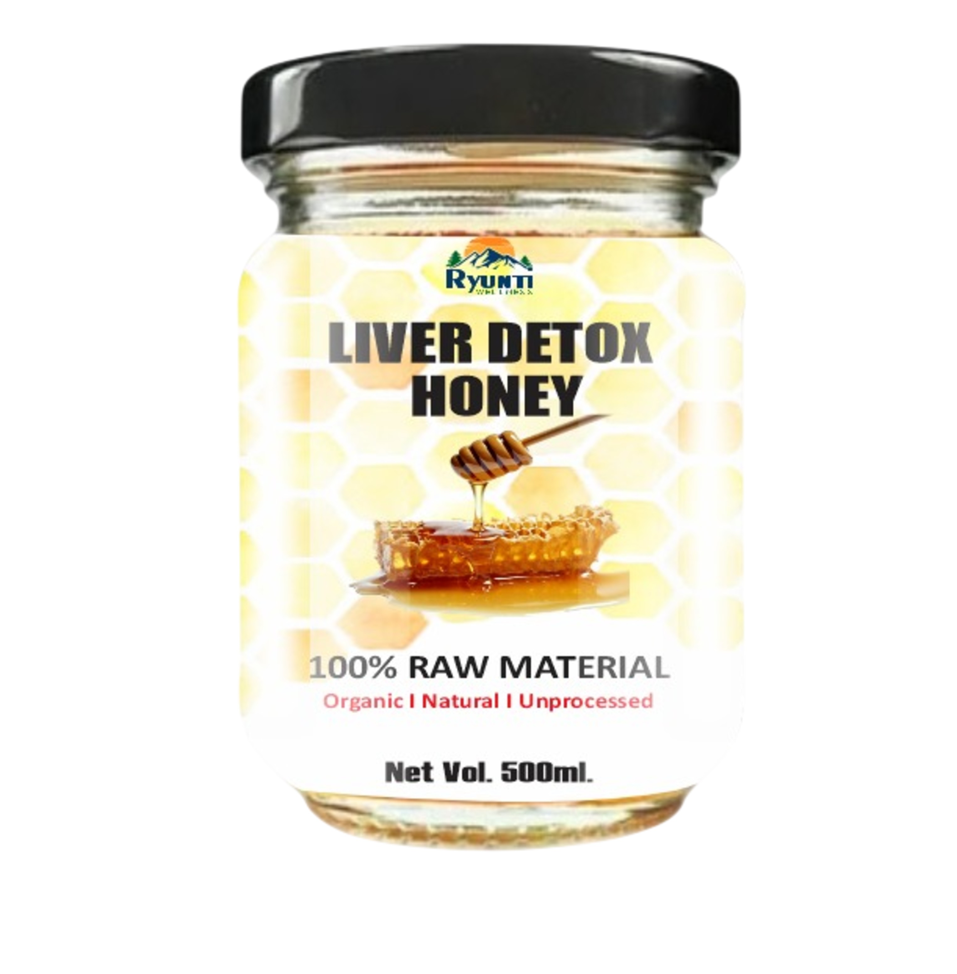 Liver Detox Honey 500Ml - Additives: No Additives