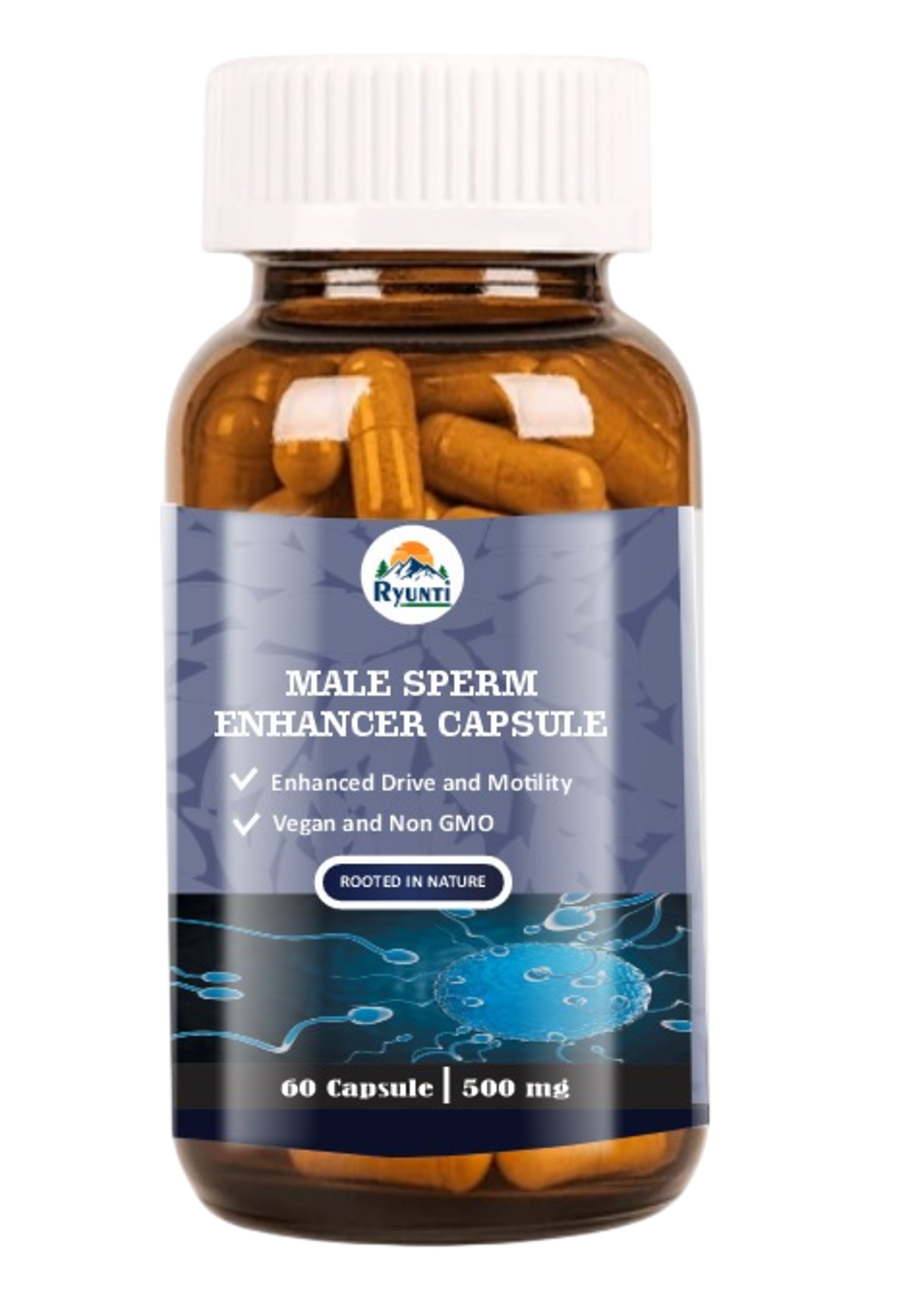Male Sperm Enhancer Capsule Pack of 60 Capsules